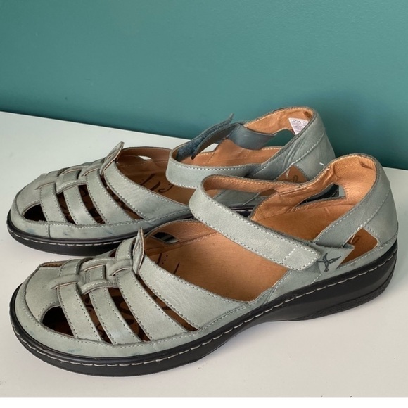 Portofino Leather Fisherman Sandals EU Size 41 - Picture 3 of 11